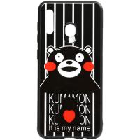 Чохол-накладка TOTO Cartoon Print Glass Case Samsung Galaxy A20/A30 Kumamon