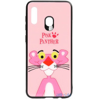 Чохол-накладка TOTO Cartoon Print Glass Case Samsung Galaxy A20/A30 Pink Panther