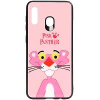 Чохол-накладка TOTO Cartoon Print Glass Case Samsung Galaxy A20/A30 Pink Panther