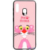 Чохол-накладка TOTO Cartoon Print Glass Case Samsung Galaxy A20/A30 Pink Panther — інтернет магазин All-Ok. фото 1