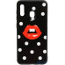 Чохол-накладка TOTO Cartoon Print Glass Case Samsung Galaxy A20/A30 Red Lips — інтернет магазин All-Ok. фото 1