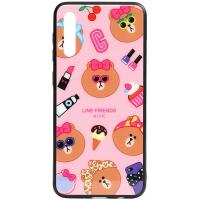 Чохол-накладка TOTO Cartoon Print Glass Case Samsung Galaxy A30s/A50/A50s Line friends Linc