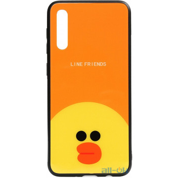 Чохол-накладка TOTO Cartoon Print Glass Case Samsung Galaxy A30s/A50/A50s Line friends Sally