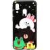 Чохол-накладка TOTO Cartoon Print Glass Case Samsung Galaxy A40 Line friends all about — інтернет магазин All-Ok. фото 1