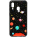 Чохол-накладка TOTO Cartoon Print Glass Case Samsung Galaxy A40 Planets — інтернет магазин All-Ok. фото 1