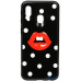 Чохол-накладка TOTO Cartoon Print Glass Case Samsung Galaxy A40 Red Lips — інтернет магазин All-Ok. фото 1