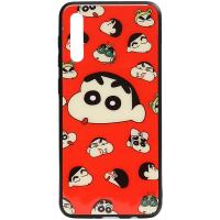Чохол-накладка TOTO Cartoon Print Glass Case Samsung Galaxy A70 A monkey