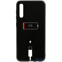 Чохол-накладка TOTO Cartoon Print Glass Case Samsung Galaxy A70 Battery Charge