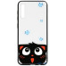 Чохол-накладка TOTO Cartoon Print Glass Case Samsung Galaxy A70 Cat and fish — інтернет магазин All-Ok. фото 1