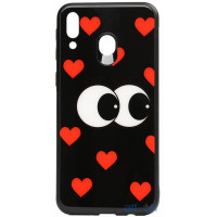 Чохол-накладка TOTO Cartoon Print Glass Case Samsung Galaxy M20 Just Eatit