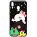 Чохол-накладка TOTO Cartoon Print Glass Case Samsung Galaxy M20 Line friends all about — інтернет магазин All-Ok. фото 1