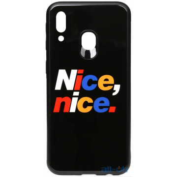 Чохол-накладка TOTO Cartoon Print Glass Case Samsung Galaxy M20 Nice, nice.