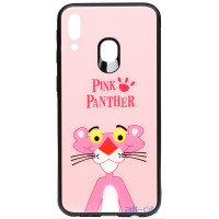 Чохол-накладка TOTO Cartoon Print Glass Case Samsung Galaxy M20 Pink Panther