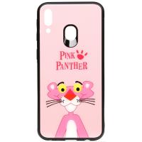 Чохол-накладка TOTO Cartoon Print Glass Case Samsung Galaxy M20 Pink Panther