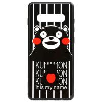 Чохол-накладка TOTO Cartoon Print Glass Case Samsung Galaxy S10 Kumamon