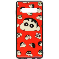 Чохол-накладка TOTO Cartoon Print Glass Case Samsung Galaxy S10 Plus A monkey