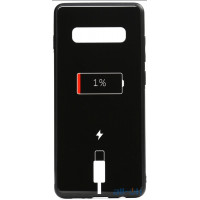 Чохол-накладка TOTO Cartoon Print Glass Case Samsung Galaxy S10 Plus Battery Charge