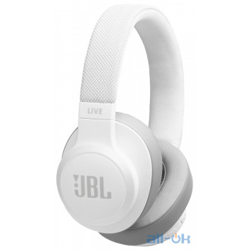 Навушники з мікрофоном JBL Live 500BT White LIVE500BTWHT UA UCRF