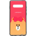Чохол-накладка TOTO Cartoon Print Glass Case Samsung Galaxy S10 Plus Line friends Brown — інтернет магазин All-Ok. фото 1