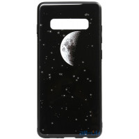 Чохол-накладка TOTO Cartoon Print Glass Case Samsung Galaxy S10 Plus Starry Sky