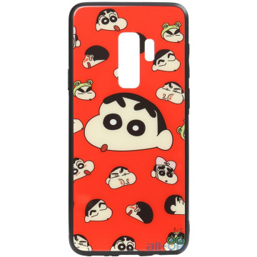 Чохол-накладка TOTO Cartoon Print Glass Case Samsung Galaxy S9 Plus A monkey