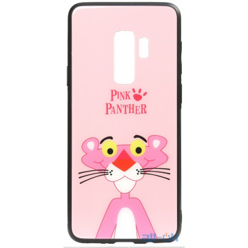 Чохол-накладка TOTO Cartoon Print Glass Case Samsung Galaxy S9 Plus  Pink Panther