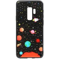 Чохол-накладка TOTO Cartoon Print Glass Case Samsung Galaxy S9 Plus Planets