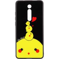 Чохол-накладка TOTO Cartoon Print Glass Case Xiaomi Mi 9T/Mi 9T Pro/Redmi K20/K20 Pro Chicken Chick