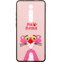 Чохол-накладка TOTO Cartoon Print Glass Case Xiaomi Mi 9T/Mi 9T Pro/Redmi K20/K20 Pro Pink Panther