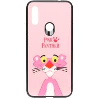 Чохол-накладка TOTO Cartoon Print Glass Case Xiaomi Redmi 7 Pink Panther