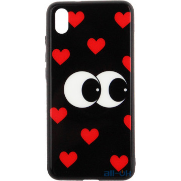 Чохол-накладка TOTO Cartoon Print Glass Case Xiaomi Redmi 7A Just Eatit