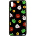Чохол-накладка TOTO Cartoon Print Glass Case Xiaomi Redmi 7A Line friends Black — інтернет магазин All-Ok. фото 1
