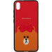 Чохол-накладка TOTO Cartoon Print Glass Case Xiaomi Redmi 7A Line friends Brown — інтернет магазин All-Ok. фото 1