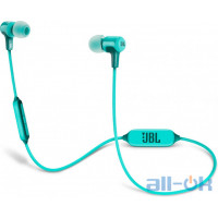 Навушники з мікрофоном JBL E25BT Turquoise (JBLE25BTTEL)