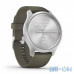 GARMIN Vivomove Style Silver Aluminum Case with Moss Silicone Band — інтернет магазин All-Ok. фото 3