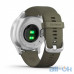 GARMIN Vivomove Style Silver Aluminum Case with Moss Silicone Band — інтернет магазин All-Ok. фото 6
