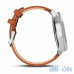Garmin Vivomove HR Premium Silver Stainless Steel Case with Tan Italian Leather Band (010-01850-AA) — інтернет магазин All-Ok. фото 2