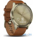 GARMIN Vivomove HR Premium Gold with Light Brown Leather Band  — інтернет магазин All-Ok. фото 2