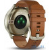 GARMIN Vivomove HR Premium Gold with Light Brown Leather Band  — інтернет магазин All-Ok. фото 6