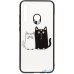 Чохол-накладка TOTO Cartoon Print Glass Case Huawei P Smart Z Cats White/Black — інтернет магазин All-Ok. фото 1