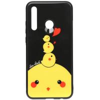 Чохол-накладка TOTO Cartoon Print Glass Case Huawei P Smart Z Chicken Chick