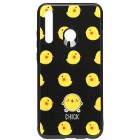 Чохол-накладка TOTO Cartoon Print Glass Case Huawei P Smart Z Chick