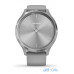 Garmin Vivomove 3 Silver Stainless Steel Bezel w. Powder Gray and Silicone B. (010-02239-00)  — інтернет магазин All-Ok. фото 4