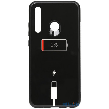 Чохол-накладка TOTO Cartoon Print Glass Case Huawei P Smart Plus 2019 Battery Charge