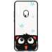 Чохол-накладка TOTO Cartoon Print Glass Case Huawei P Smart Plus 2019 Cat and fish — інтернет магазин All-Ok. фото 1