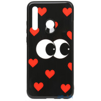 Чохол-накладка TOTO Cartoon Print Glass Case Huawei P Smart Plus 2019 Just Eatit