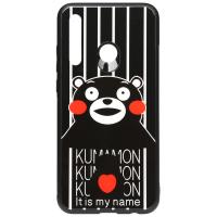 Чохол-накладка TOTO Cartoon Print Glass Case Huawei P Smart Plus 2019 Kumamon