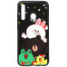 Чохол-накладка TOTO Cartoon Print Glass Case Huawei P Smart Plus 2019 Line friends all about — інтернет магазин All-Ok. фото 1
