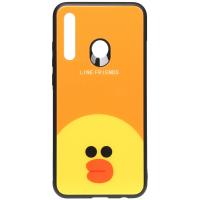 Чохол-накладка TOTO Cartoon Print Glass Case Huawei P Smart Plus 2019 Line friends Sally