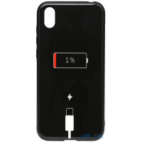 Чохол-накладка TOTO Cartoon Print Glass Case Huawei Y5 2019 Battery Charge